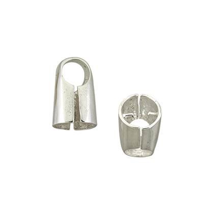 ss 5.5mm round cap leather end