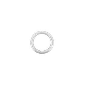 rhodium ss 4.5mm round open jump ring