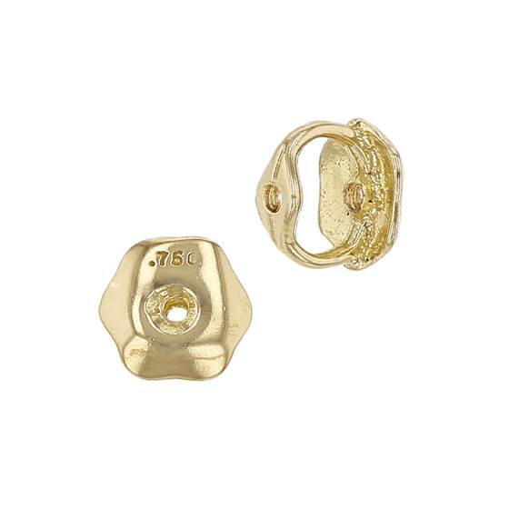 18ky 4.4x0.84mm earring screw earnut type-c