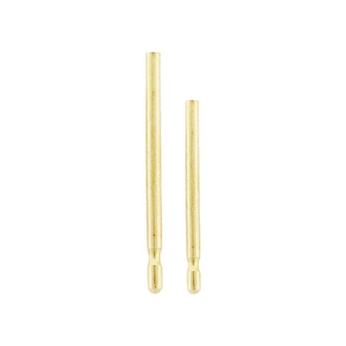 14K Earring Friction Post 0.76mm Thick
