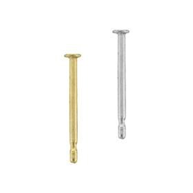 14K Earring Fusion Short Post 9.5mm by 0.76mm
