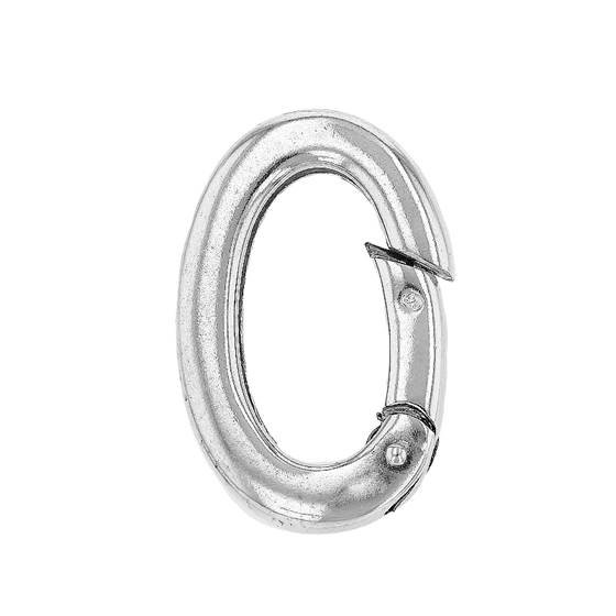 5.5mm Spring Ring Sterling Silver Clasp