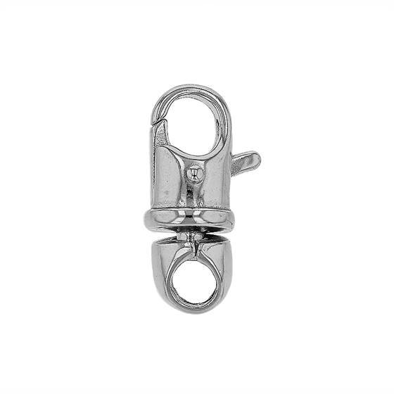 sterling silver 16x6mm swivel barrel trigger clasp