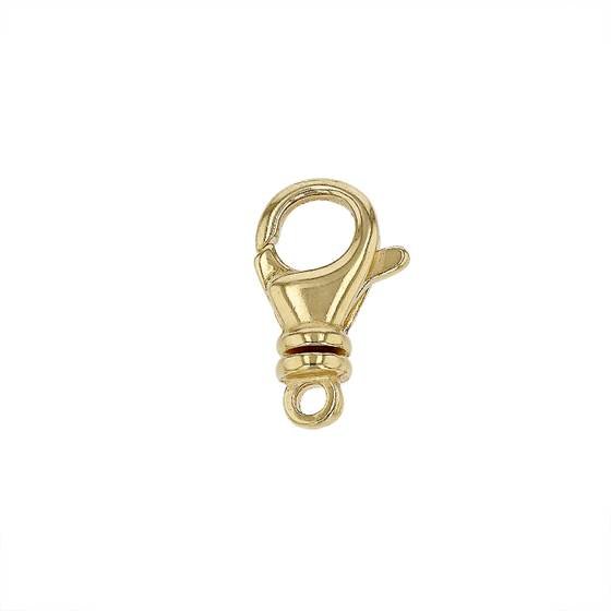 gold vermeil 13x6mm swivel trigger oval clasp