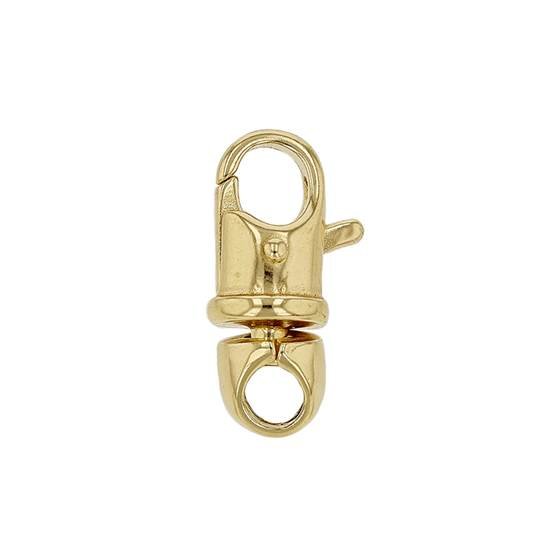 gold vermeil 15mm swivel barrel trigger clasp