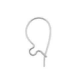 sterling silver kidney earwire earring