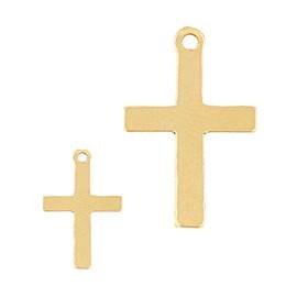 14K Short Cross