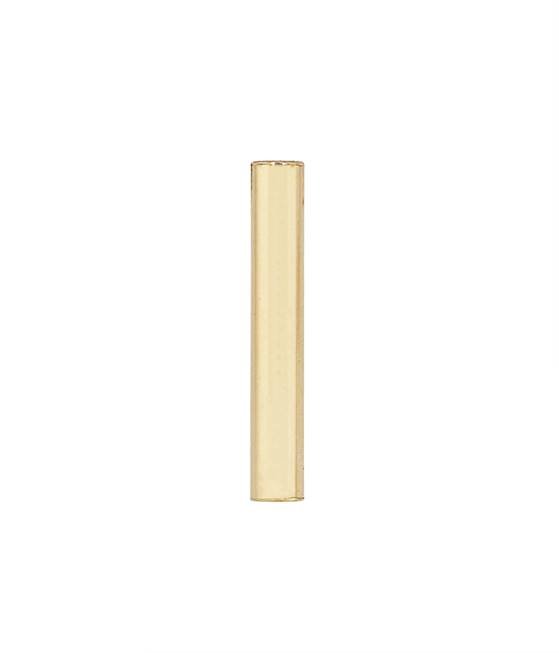 gold filled 2x12mm seamless tube