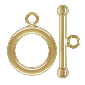 gf 12mm toggle clasp with ball end toggle bar