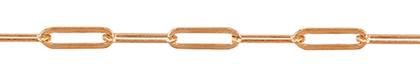 R-GF 3.7mm Elongated Oval Cable Chain