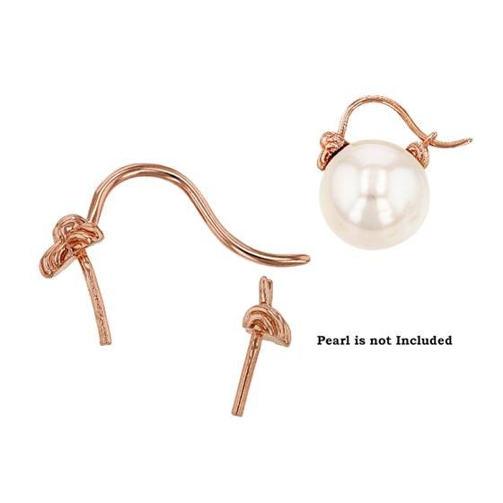 14kr hinge and catch set for pearl earrings