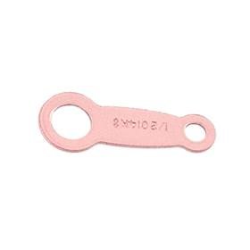 r- gf 8x3mm closed ring quality stamp chain tag