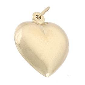 gf 13mm puffy heart charm