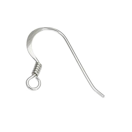 sterling silver  coil earwire