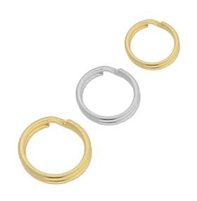 14KY 6.5X.7MM ROUND SPLIT RING