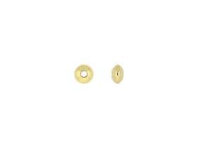 gold filled 3.6x2mm saucer bead