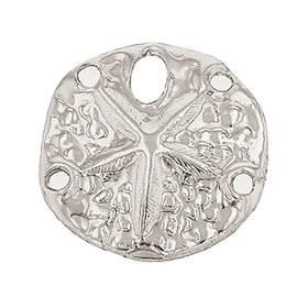 ss 12mm sand dollar charm