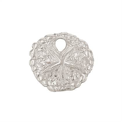 ss 10mm sand dollar charm