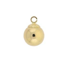 14ky 6mm ball pendant