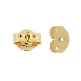 14ky 4x3mm0.76mm hole earring friction earnut