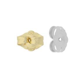 14K 6.003mm Earring Earnut 0.91mm Center Hole