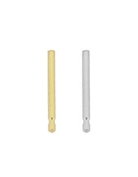 14K Earring Friction Short Post 9.4mm by 0.84mm Thick