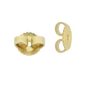 18ky 7x01.0mm hole earring friction earnut