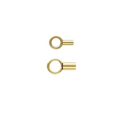 Gold Filled 7X4mm Crimp Endcap