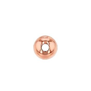 14kr 5mm ball bead with 1.5mm hole