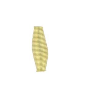3mm-tube spring-oval 14ky-gold