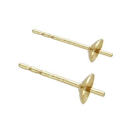 Gold Filled Pearl Earring Stud