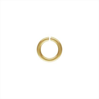 Gold Filled Round Jumpring  0.5mm Thick (24 Gauge)