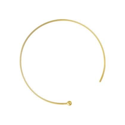 gf 26mm endless ball end earwire earring