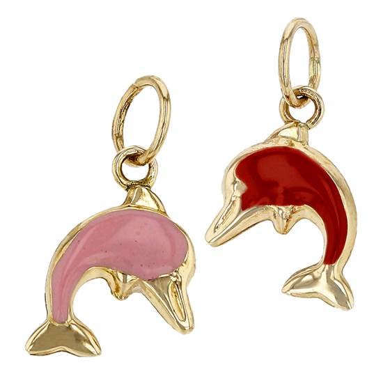 14K Dolphin Charm