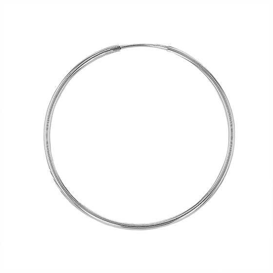 ss 30mm endless hoop earring