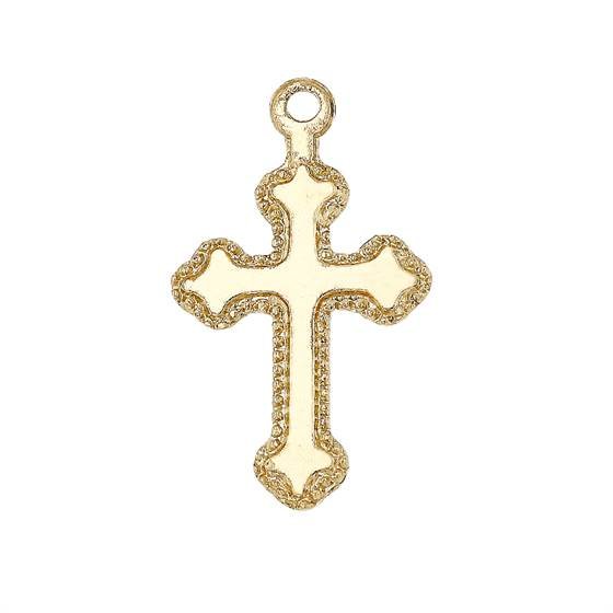 gf 13x9.5mm cross charm