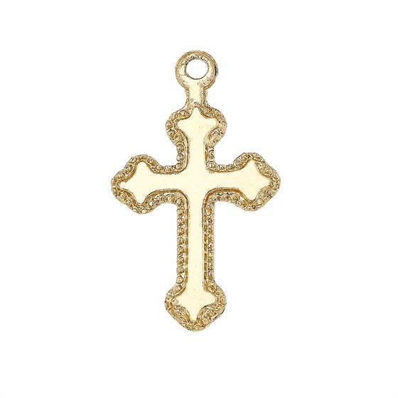 gf 13x9.5mm cross charm