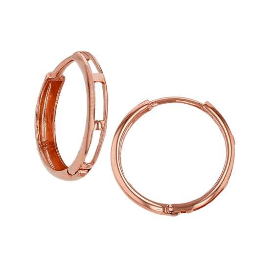 14kr 3x13mm huggie earring