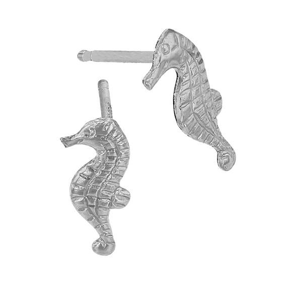 ss right side seahorse stud earring