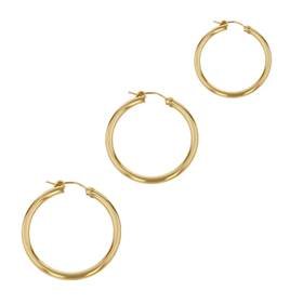 Gold Filled Flex Hoop Earring