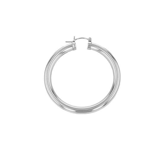 ss 20x5mm hoop flex earring