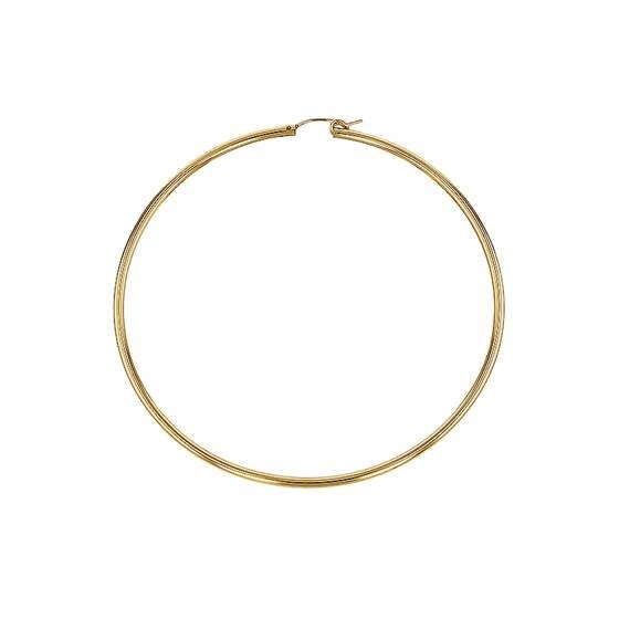 gf 42x2mm hoop flex earring