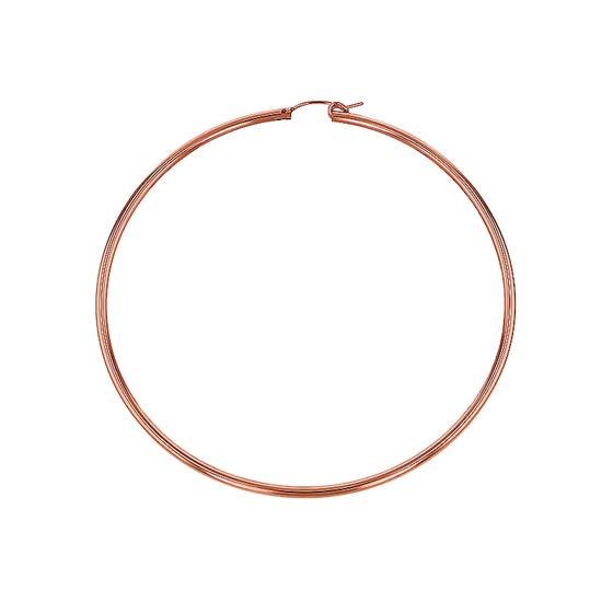 r- gf 50x2mm hoop flex earring