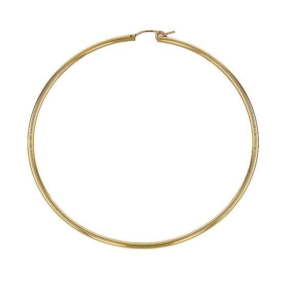 gf 55x2mm hoop flex earring