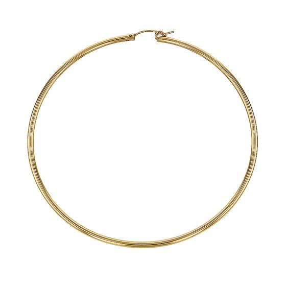 gf 70x2mm hoop flex earring