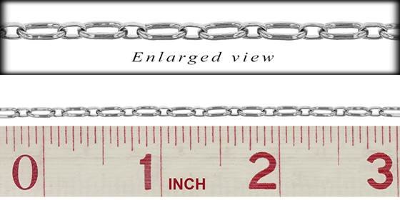 ss long and short cable chain