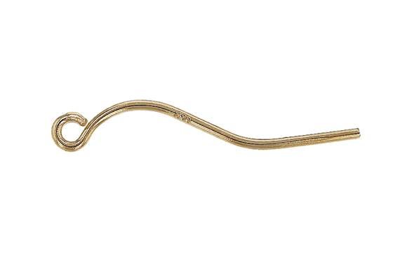 14ky 0.68x19mm curve wire for hoop earring