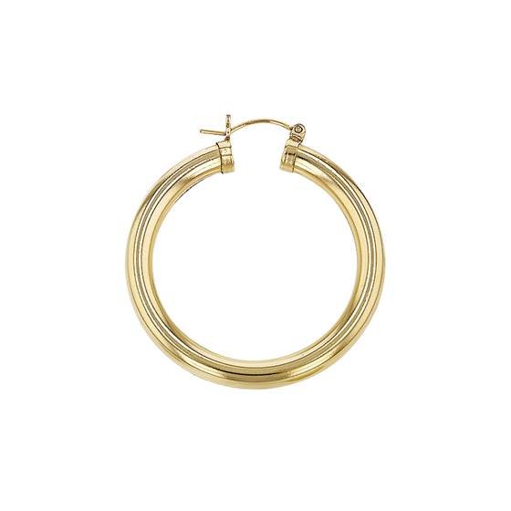 gf 30x5mm flex hoop earring