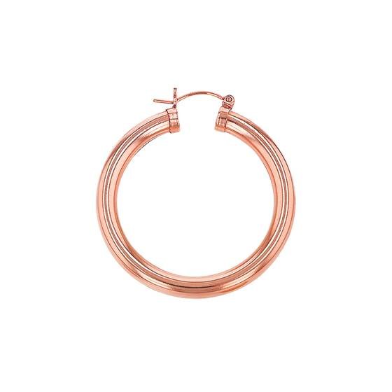 r- gf 30x5mm flex hoop earring