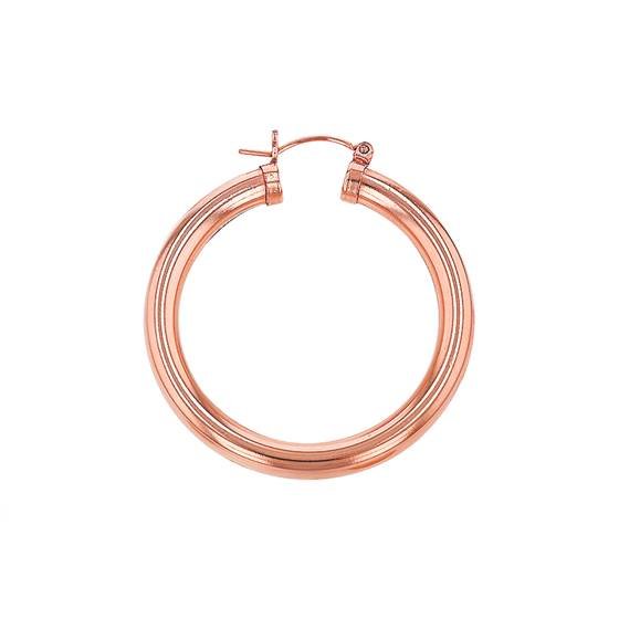 r- gf 40x5mm flex hoop earring